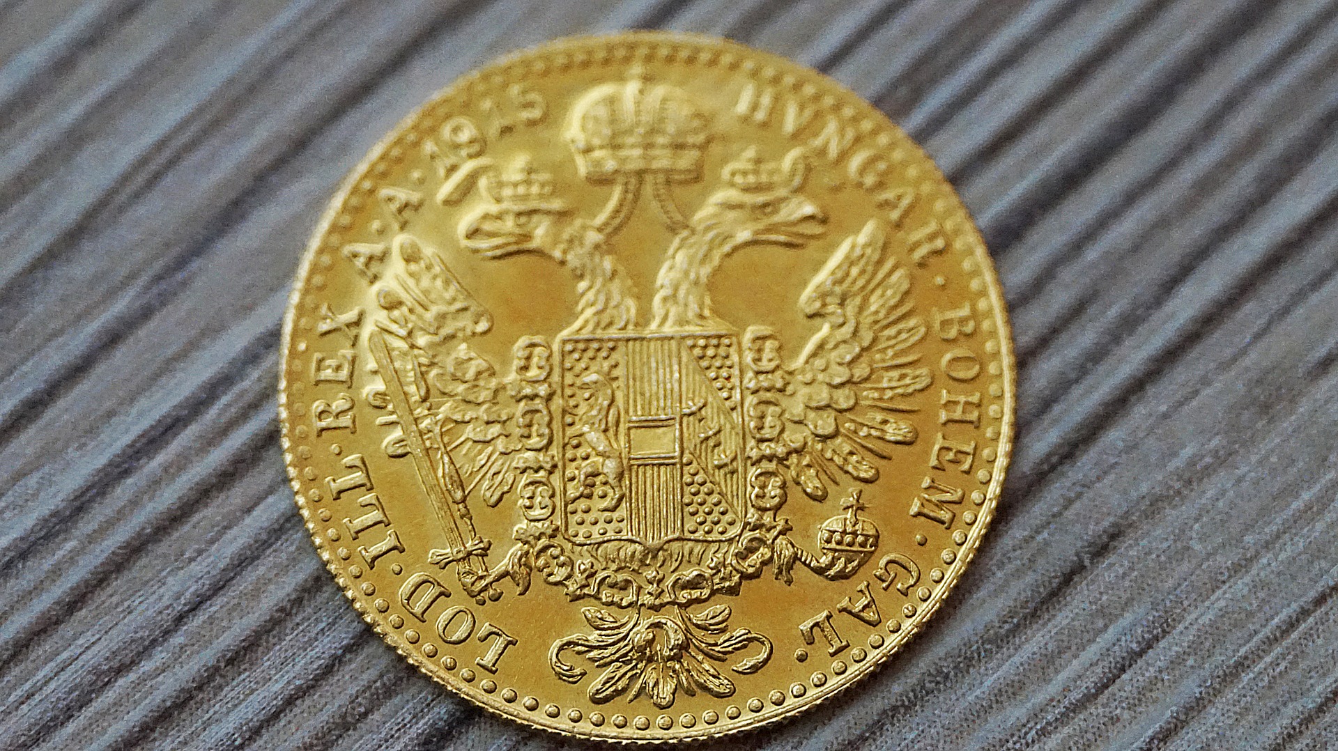 Krisenwährung Gold, symbolisch eine Goldmünze.